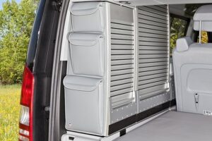 Pochette hayon extérieur placard pivotant