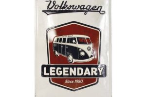Plaque émaillée "Legendary"