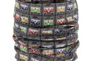 Foulard tubulaire VW combi multicolore