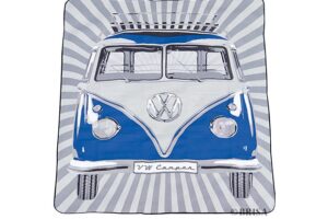 Couverture pique-nique VW Combi bleu