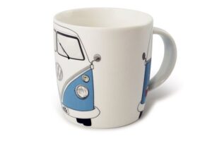 Mug en porcelaine VW T1 bleu