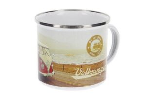 Mug en émail VW T1 Highway