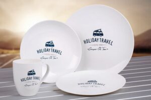 Kit vaisselle 2 personnes Holiday Travel