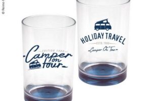 Lot de 2 verres "Holiday Travel"