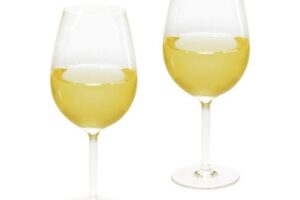 Lot de 2 verres à vin