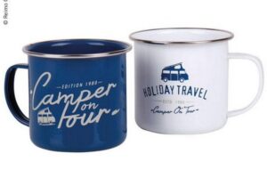 Lot de 2 mugs  "Holiday Travel"
