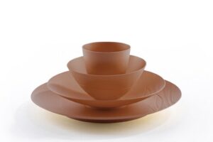 Set vaisselle écologique pour 2 personnes